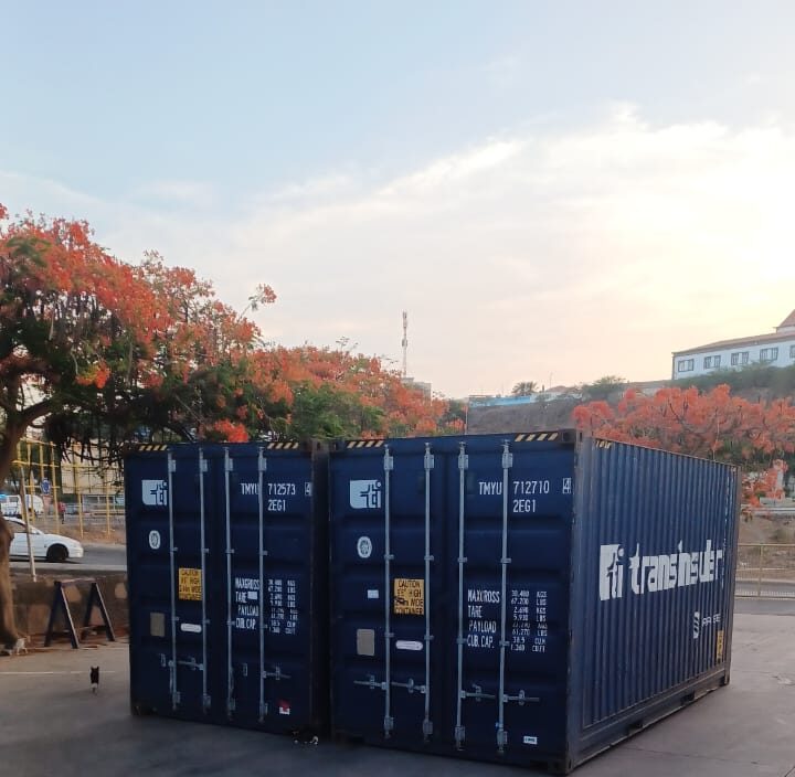 Exportação e Importação contentor