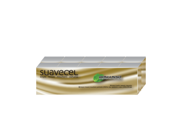 Suavecel Prime - Lenços de papel 4 folhas 9x10