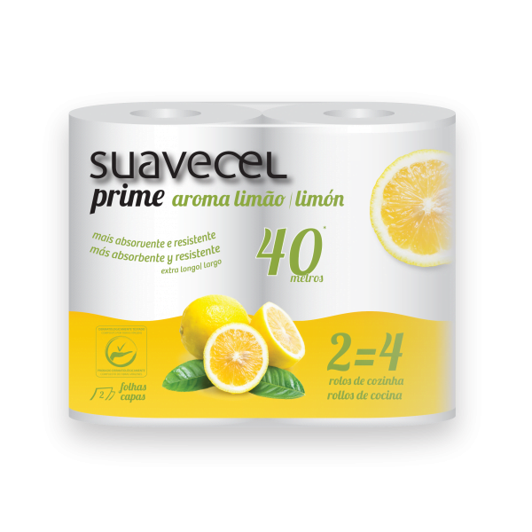 Rolo de cozinha 2=4 Limão